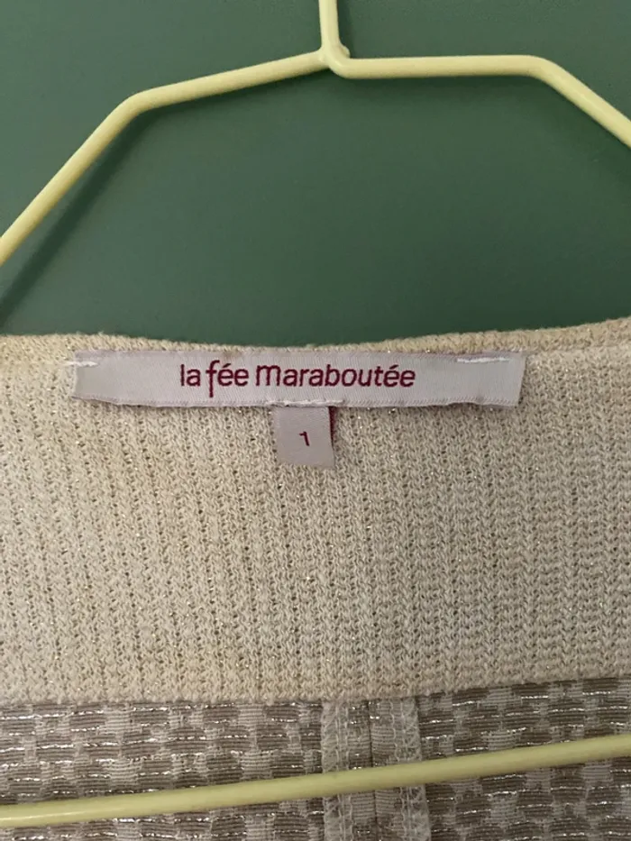 Gilet/ veste la fée maraboutée taille 1 - photo numéro 3