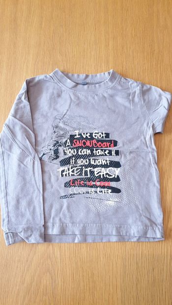Tshirt longues manches