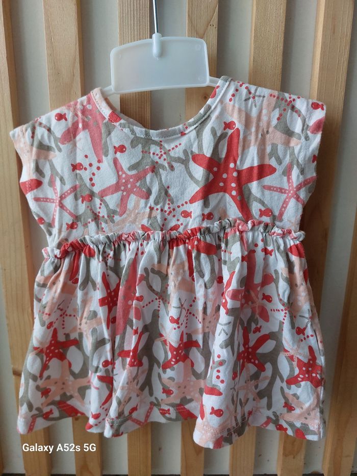 T-shirt fille 3 mois