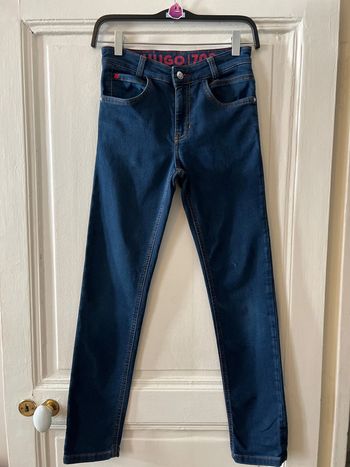 Jean 708 brut rinse wash 12 ans/XS - Hugo Boss