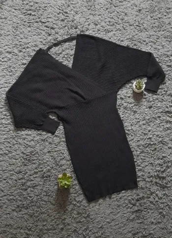 Robe pull cœur croisé La City