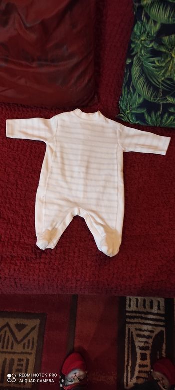 Grenouillère Obaïbi 1 mois