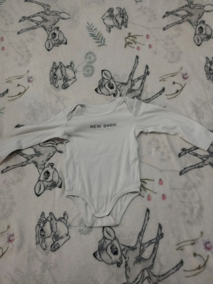 Bodies 36 mois blanc