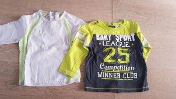 T-shirts manches longues garçon en 18 mois