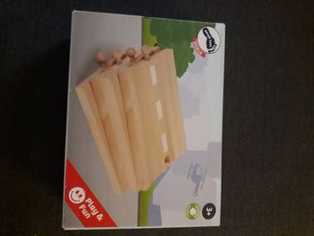 Boite de 4 rails en bois