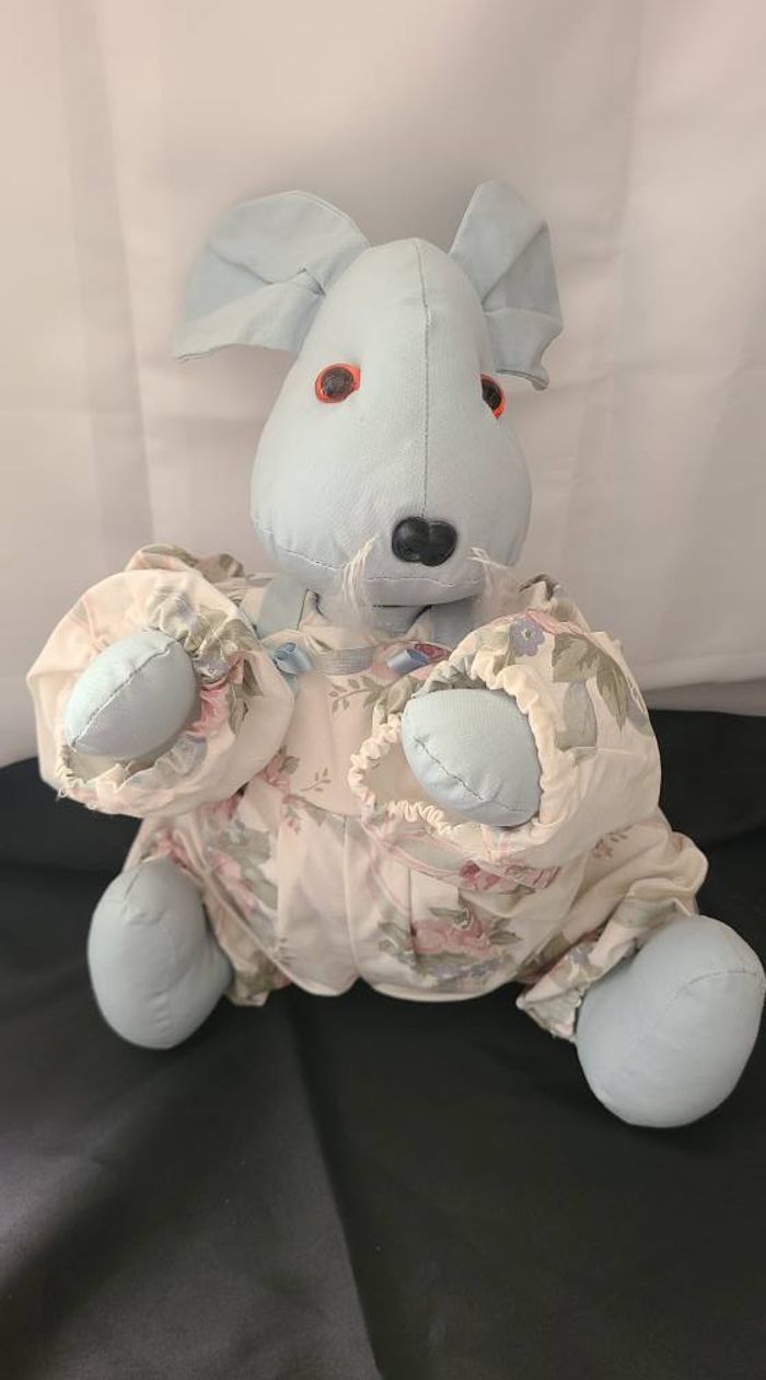 peluche chien souris déco