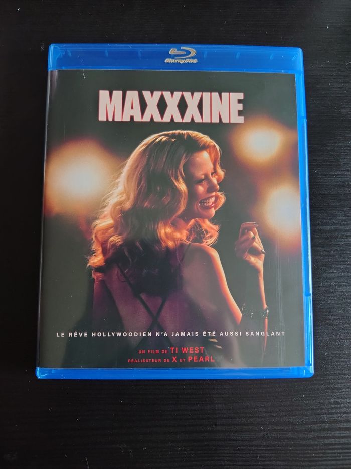 Blu Ray MaXXXine (Mia Goth, Ti West, Horreur, Culte)
