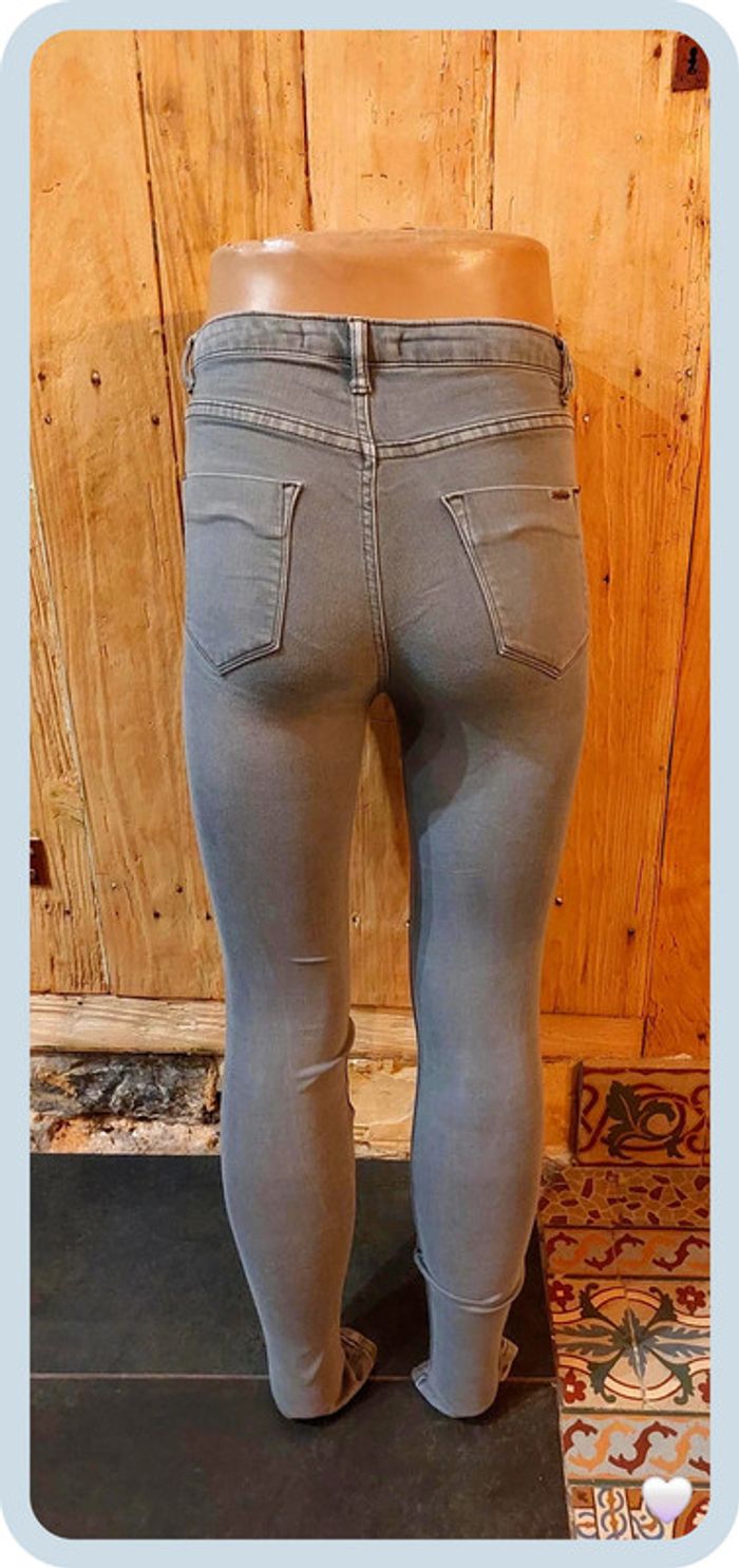 jeans gris taille 36 - photo numéro 2