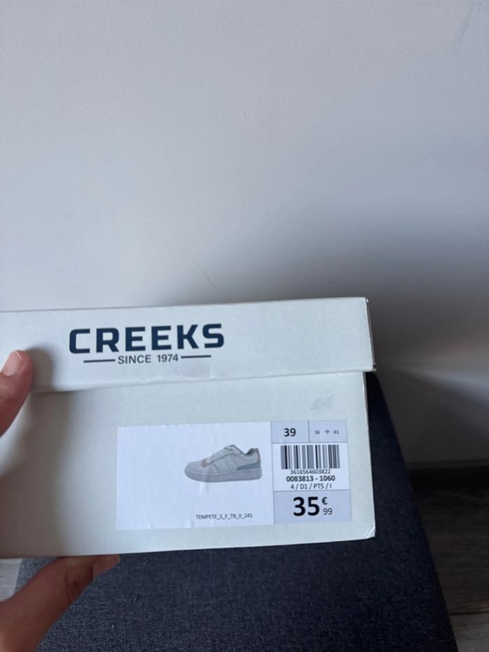👟 basket femme - creeks -taille 39 - très bon état - photo numéro 9