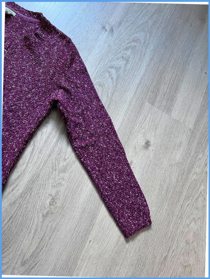 Pull torsadé Femme L.L. Bean Bordeaux Taille M - photo numéro 9
