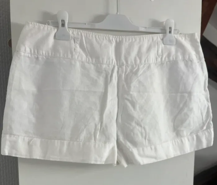 Short en lin taille basse - photo numéro 3