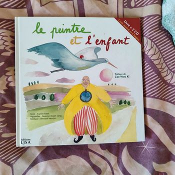 Le peintre et l'enfant livre et cd