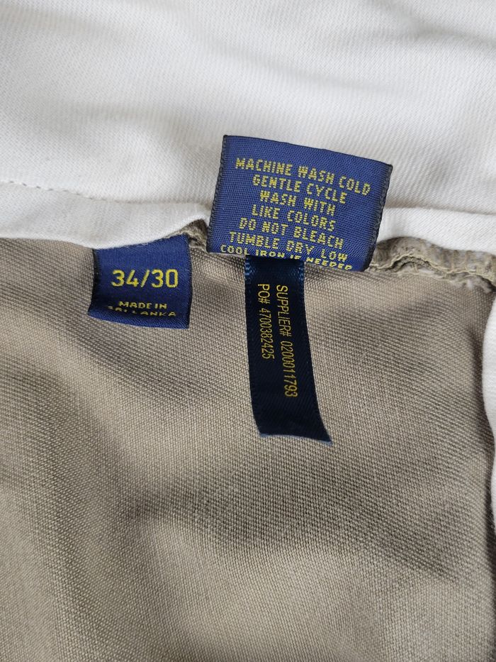 Chino Ralph Lauren beige Homme T34 / L30 – coupe droite classique – très bon état - photo numéro 8