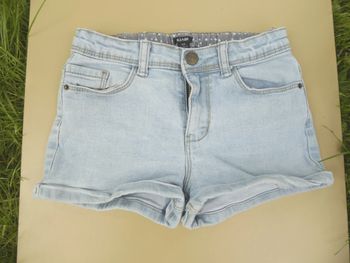 Short en jeans