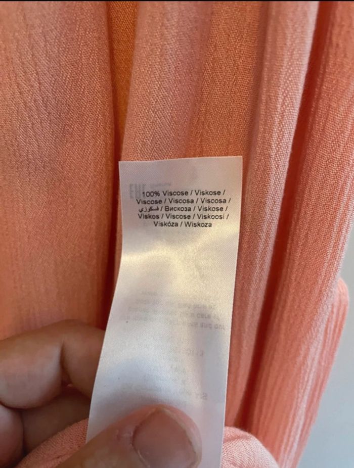 Robe longue rose taille XS Ichi - photo numéro 6