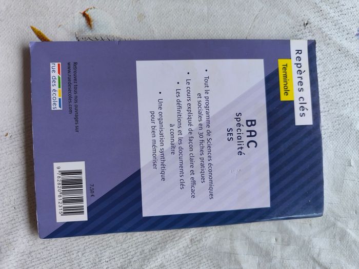 Livre Bac spécialité SES - photo numéro 2