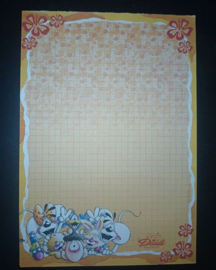 Diddl - Feuille A5 neuve - 0,40€
