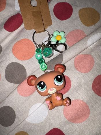 porte-clé petshop ourson