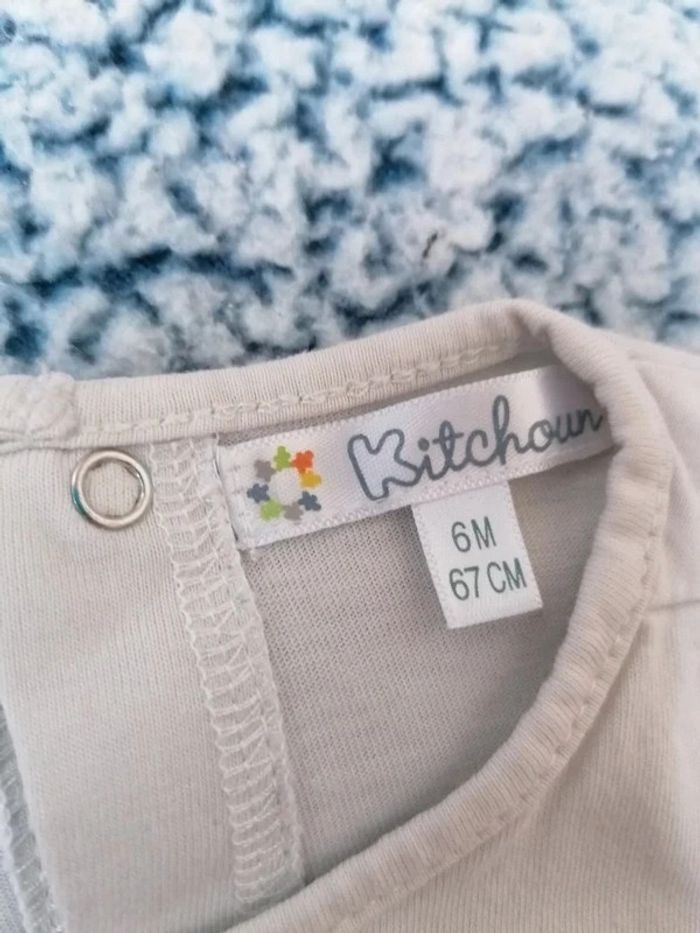 Tee-shirt manches longues fille taille 6 mois - photo numéro 3