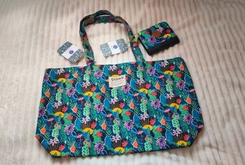 Tote bag + portefeuille M collection Paraty Cabaia 