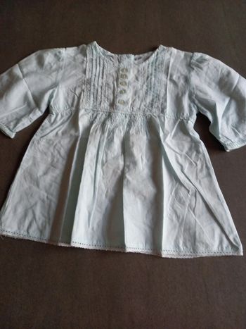 Tunique 5 ans bleu ciel