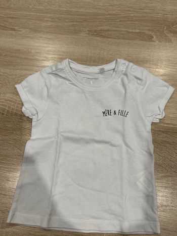 Tee shirt 6 mois