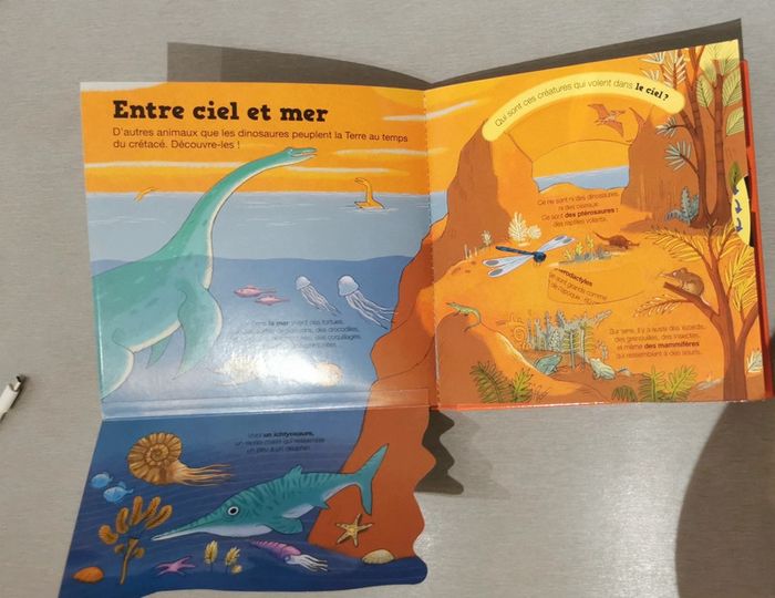 Livre pop up Kididoc Les dinosaures - photo numéro 6