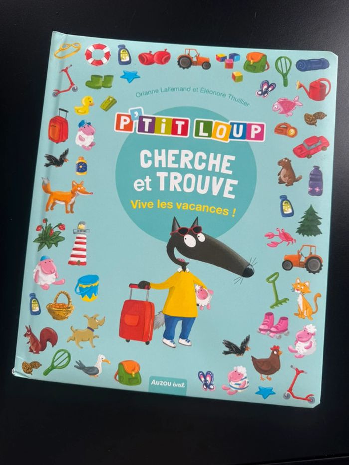 Livre, cherche et trouve p’tit loup