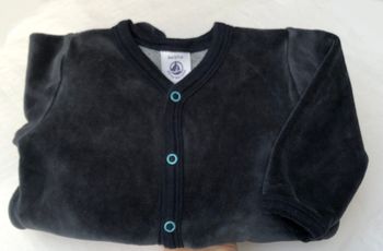 Pyjama velours Petit Bateau 6 mois