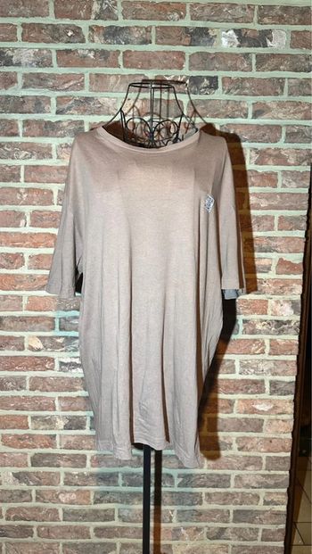 T-shirt brun à motifs H&M Taille XL
