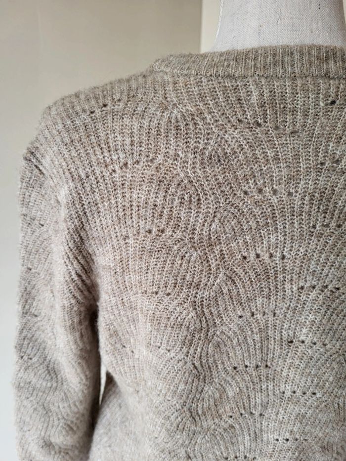 Pull beige doux et chaud Only Taille XXS ou 34 - photo numéro 5