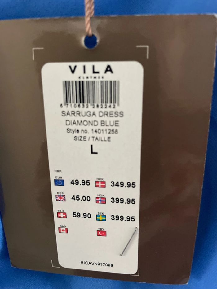 Robe été bleu roi - photo numéro 3