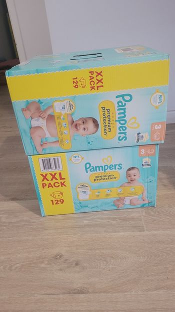 Couches pampers T3