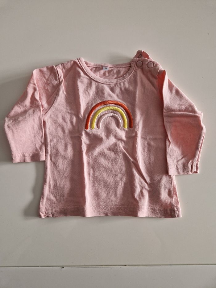 Lot 2 tee-shirt manches longues - photo numéro 2