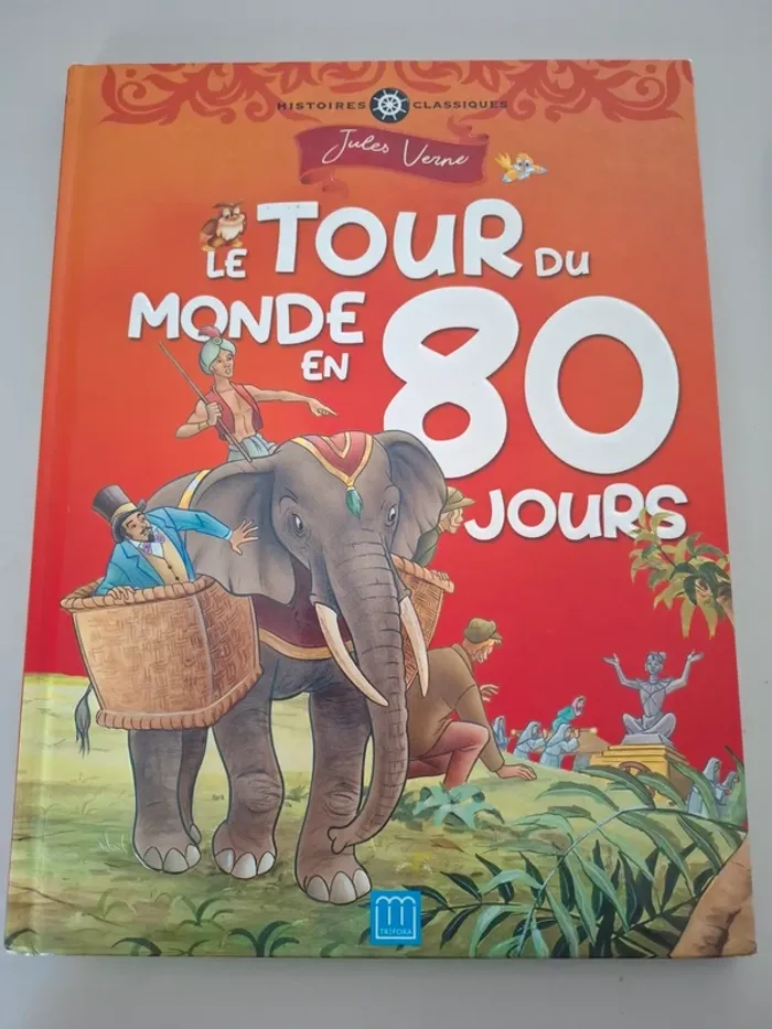 Bande dessinée Le tour du monde en 80 jours