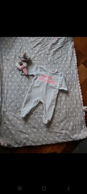Pyjama grenouillère 1 mois