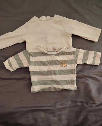 Lot tee shirt manches longues