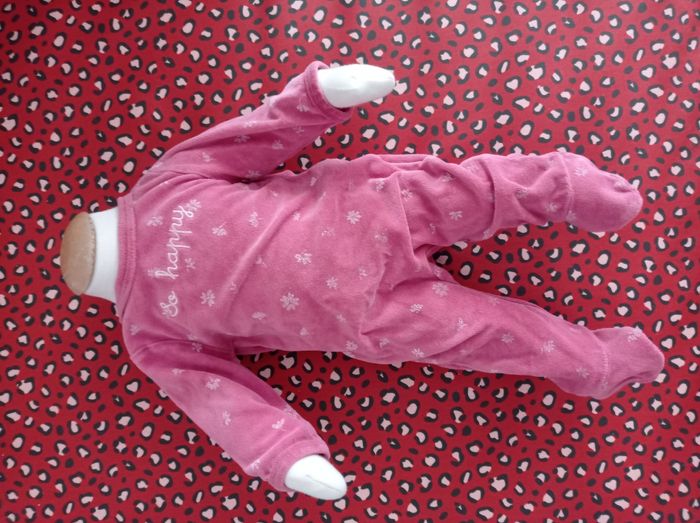 Pyjama rose 3mois