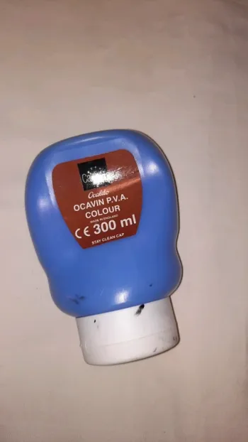 Peinture bleue
