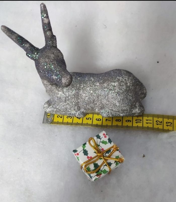 Lot de décorations de Noël (maison, traîneau, renne, ours polaire) - photo numéro 4