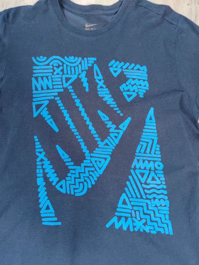 T-shirt Nike Imprimé Bleu Marine Taille M Homme - photo numéro 2