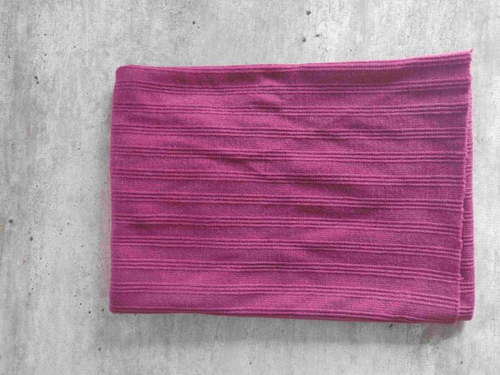 Coupon maille tressée