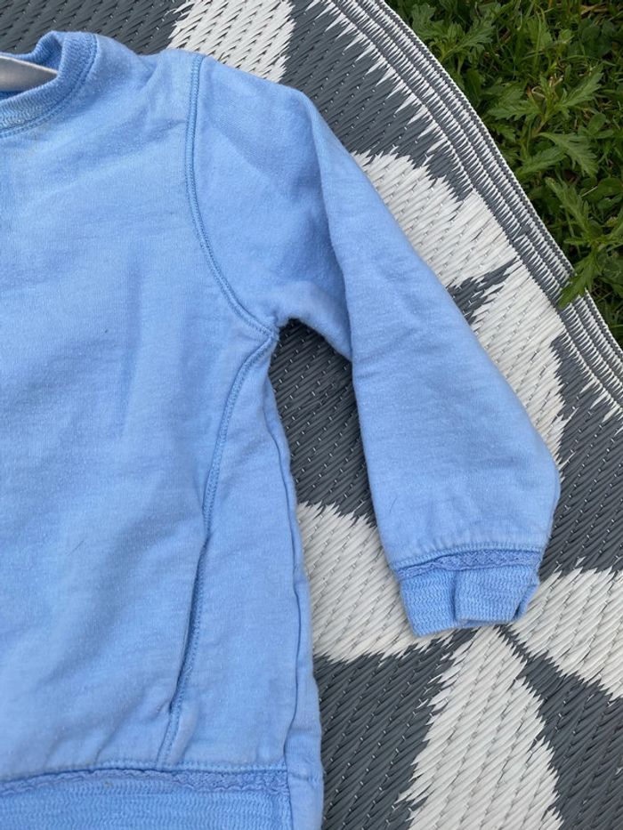 Pull bleu Zara babygirl - photo numéro 2