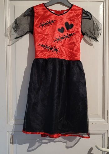 Déguisement enfant robe démon