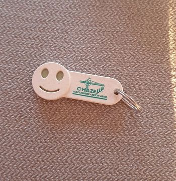 Porte-clés Chazelle jeton