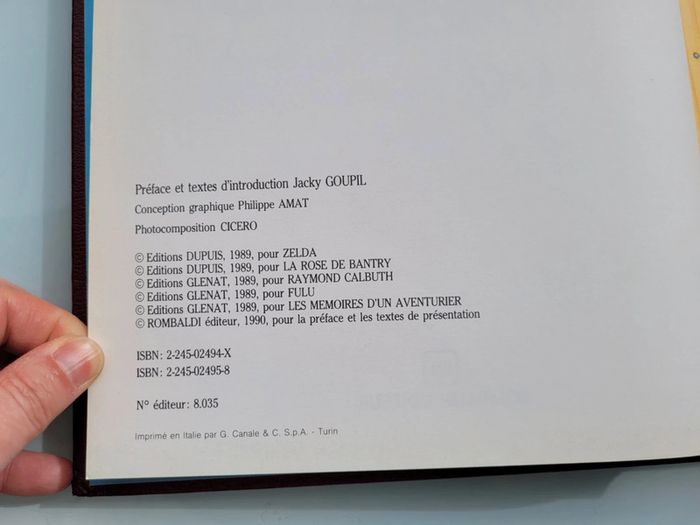 Une Année de BD, 1989, Rombaldi Editeur (24) - photo numéro 3