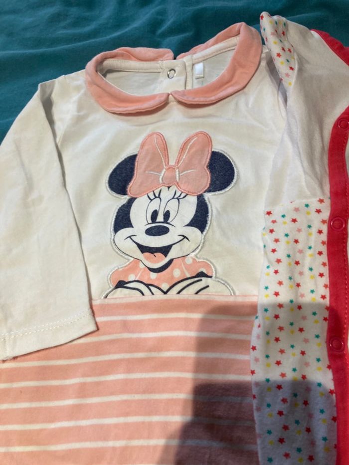 Lot de 3 pyjamas bébé fille - photo numéro 2