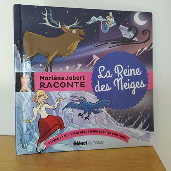 Livre CD : Marlène Jobert raconte - La Reine des Neiges 