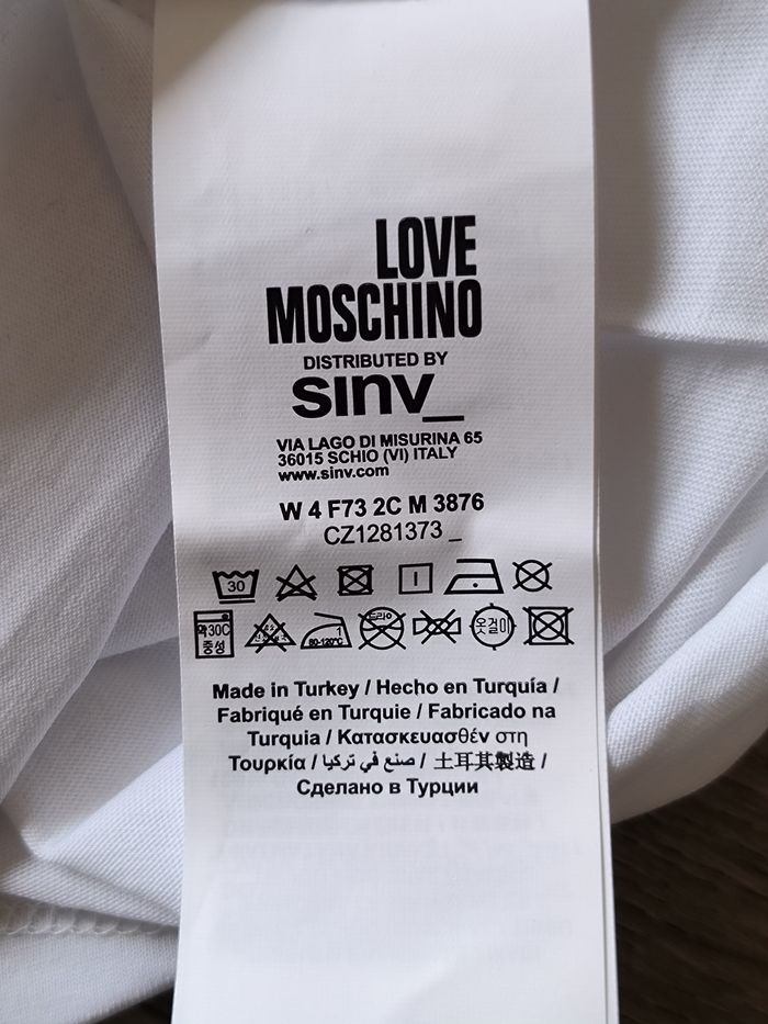 T-Shirt Love Moschino - photo numéro 7
