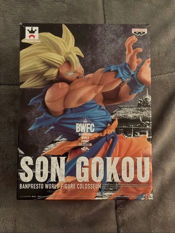 Figurine DBZ goku world colosseum banpresto